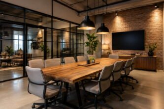 Estilo industrial en oficinas