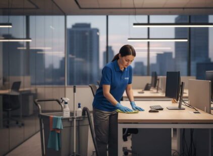 ¿Limpieza interna o empresa externa